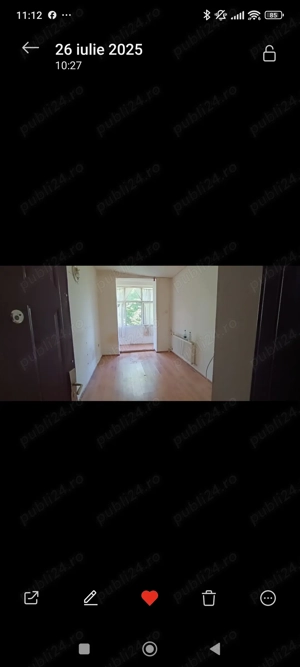 Închiriez garsonieră confort III suprafață de 20 m.p