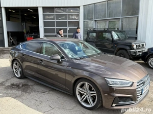 Audi A5 Sline 2.0 Tdi 190 CP Faruri Mtrix Led virtual cockpit - imagine 3