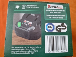 Incarcator de Baterii Parkside 20 V  - tip -  PLG 20 C3 ,  4.5 A - imagine 4