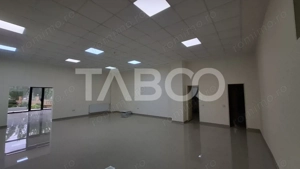 Spatiu comercial cu 2 camere 132 mpu parter cu vad auto Turnisor Sibiu - imagine 2