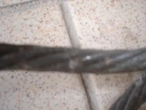 Cablu remorcare metalic 8 mm grosime, 2 m lungime - imagine 3