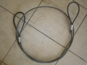 Cablu remorcare metalic 8 mm grosime, 2 m lungime