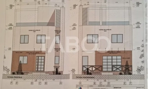 Teren intravilan 812 mp PUZ aprobat utilitati pe teren Talmaciu - imagine 9
