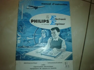 Radio AM PHILIPS Made in HOLLAND 1966, scheme tehnice pentru asamblare - imagine 2