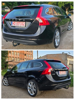 Volvo V60 2012 2.0D 163HP 5 Cilindrii Automata Piele Memorii  Clima  - imagine 6