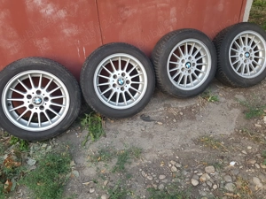 Vand Jante de aliaj BMW cu cauciucuri 205/55/16 - imagine 6