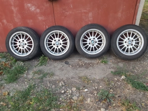 Vand Jante de aliaj BMW cu cauciucuri 205/55/16 - imagine 8