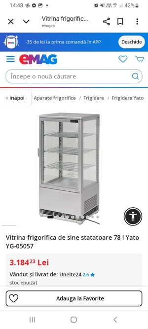 frigider de patiserie 