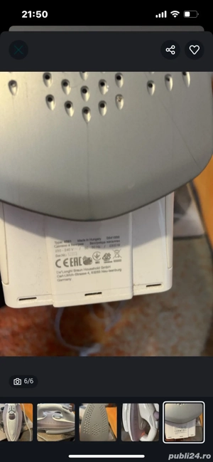 fier de calcat impecabil  - imagine 3