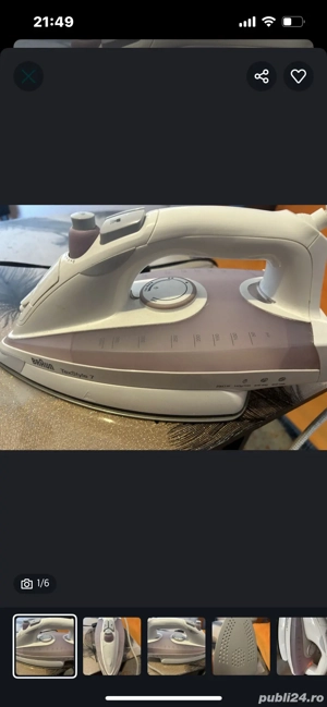 fier de calcat impecabil 