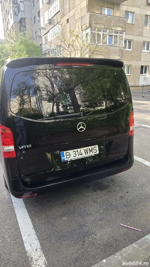Mercedes Vito 2018 8+1 locuri model lung , un singur proprietar - imagine 2