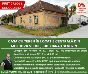 Casa in Moldova Veche