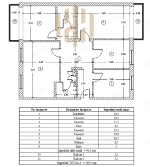 Apartament cu garaj ultracentral Unirii , 4 camere ,100mp  - imagine 2