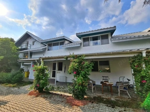 Proprietate unică în centrul Buftei   1.807 mp teren + 2 case + grădină superbă.