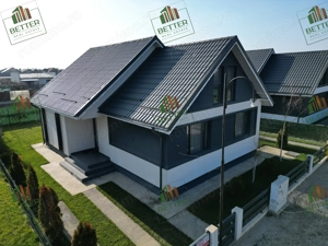 Casă Modernă cu Mansardă   Preț Complet TVA Inclus!