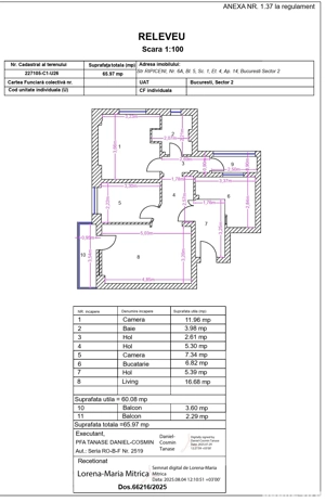 Apartament 3 camere - imagine 10