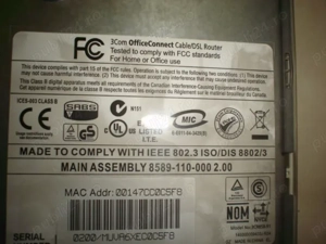 3Com OfficeConnect Cable DSL - router - desktop | 3CR858-91 - imagine 5