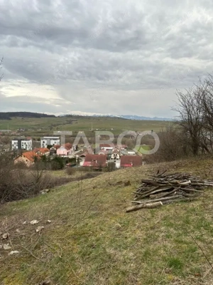 Teren intravilan 791 mp utilitati langa parcela front 13 m Cisnadie
