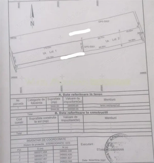 Teren 5444 mp de vanzare in Saftica, negociabil - imagine 2