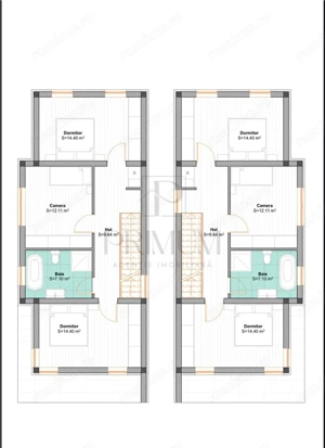 Duplex modern - pozitie foarte buna - finalizare noiembrie  decembrie - proiect exclusivist - imagine 6