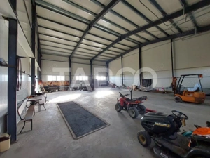 Service auto de inchiriat 300 mp hala acces din DN1 in Bradu Sibiu