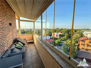 Penthouse cu 3 camere, 112 mp, vedere panoramica la Lacul Baneasa - imagine 13