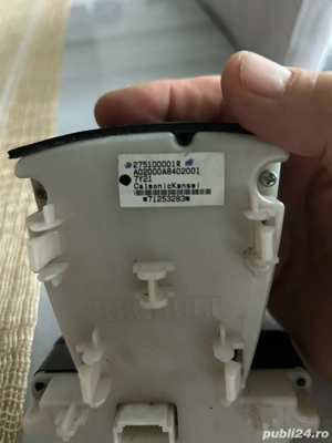 Panou comanda AC Renault Laguna 3 - imagine 2
