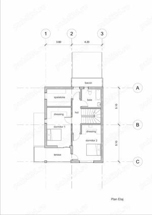 Casă în construcție Sp+P+2E - imagine 5