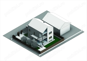 Casă în construcție Sp+P+2E - imagine 2