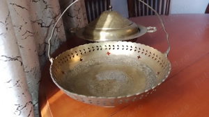 Fructiera coșuleț bronz