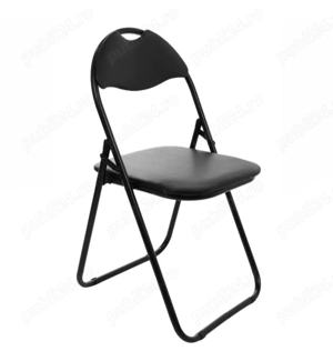 Masă rotundă 12 persoane, picioare pliabile, ca nouă și scaune  - imagine 3