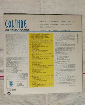 Vind vinil NOU ! Colinde ale Corului de camera '' Madrigal '' - imagine 2