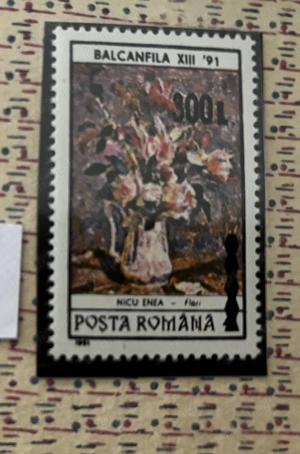 Timbre Romania (2001) Balkanfila 1991- supratipar