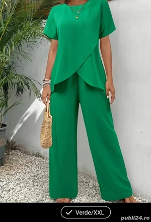 Set format din doua piese..Bluză și pantaloni XXL