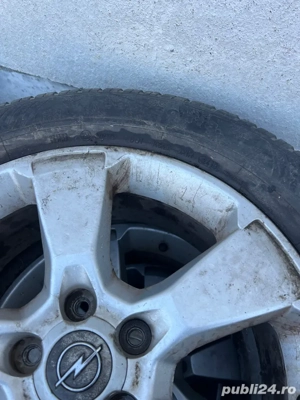 jenti opel antara  cu gume de iarna 235/60 R18 - imagine 2