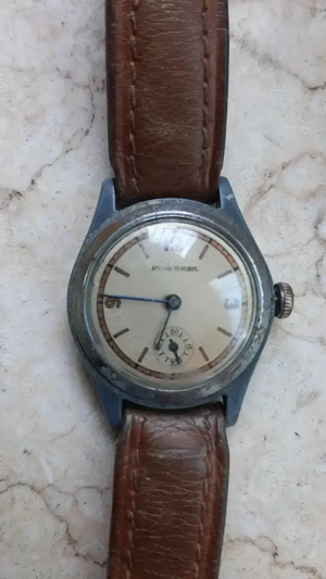 Ceas mecanic barbatesc vechi Ancre, defect