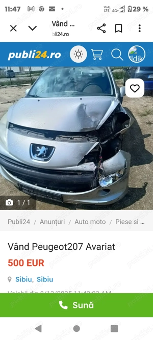 Peugeot 207 de vânzare 