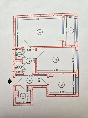 Apartament 2 camere decomandat comision zero