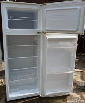 Frigider Candy CFD 2460E  CCDS 5142W, cu 2 usi si 3 rafturi, 204 l, clasa A+, alb, inaltime 143 cm - imagine 2