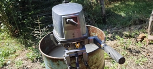 Vand motor barca Yamaha F5AMHS an 2005 5cp 2 timpi , merge foarte bine! - imagine 2