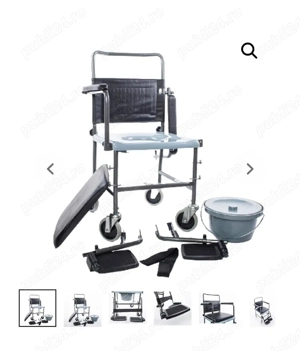 Scaun ( carucior) cu rotile - imagine 3