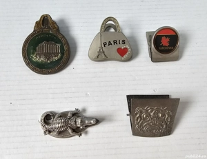 Set clipsuri-cleme-agrafe turistice, metalice pentru pungi, bancnote, foi etc.