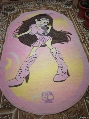 OFERTA :Covor cu prințesa pentru cameră fetițe 