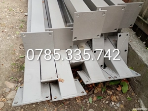 4 ferme si 8 stalpi 5x10 magazin casa depozit garaj unghi bun pt panouri fotovoliace  - imagine 2