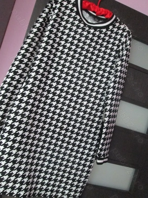 rochie alb negru Shein 38