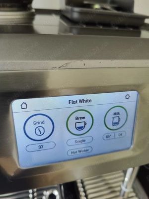 Espressor cafea SAGE SES990BSS, 2.5l, 15 bar, sistemTouch, argintiu - imagine 2