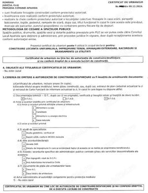 Vand teren Dezmir, Certif. de urbanism - imagine 5