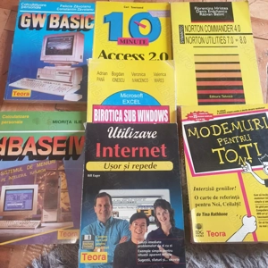Donez carti informatica din anii 90