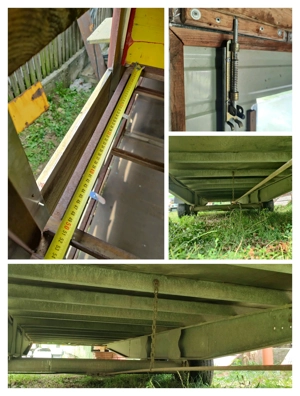 Remorcă apicolă L= 9m. două axe 48 fam. folosită în pat cald orizonal - imagine 8