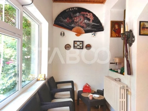 Casa 214 mp utili singur in curte 800 mp teren zona centrala Cisnadie - imagine 11